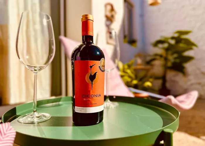 Charming Rustic Wine Cellar House In With Fireplace Reguengo Grande