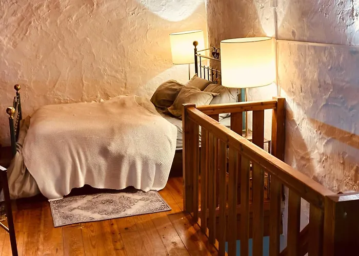 Tatil Evi Charming Rustic Wine Cellar House In With Fireplace *